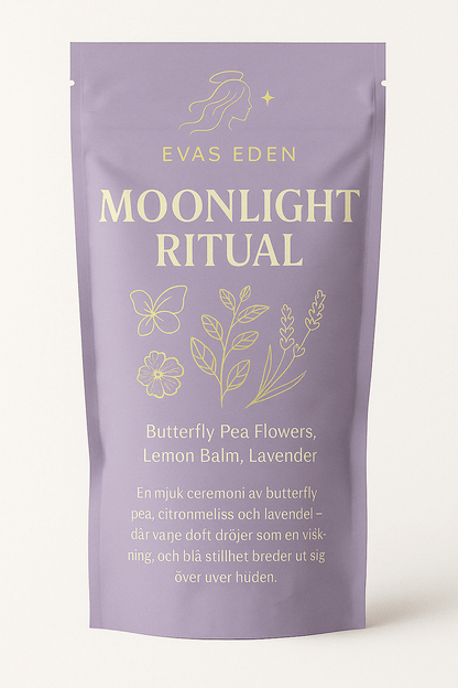 Örtbad med lavendel och butterfly pea från EvasEden
